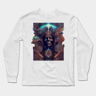 Tribal  shamanic visions Long Sleeve T-Shirt